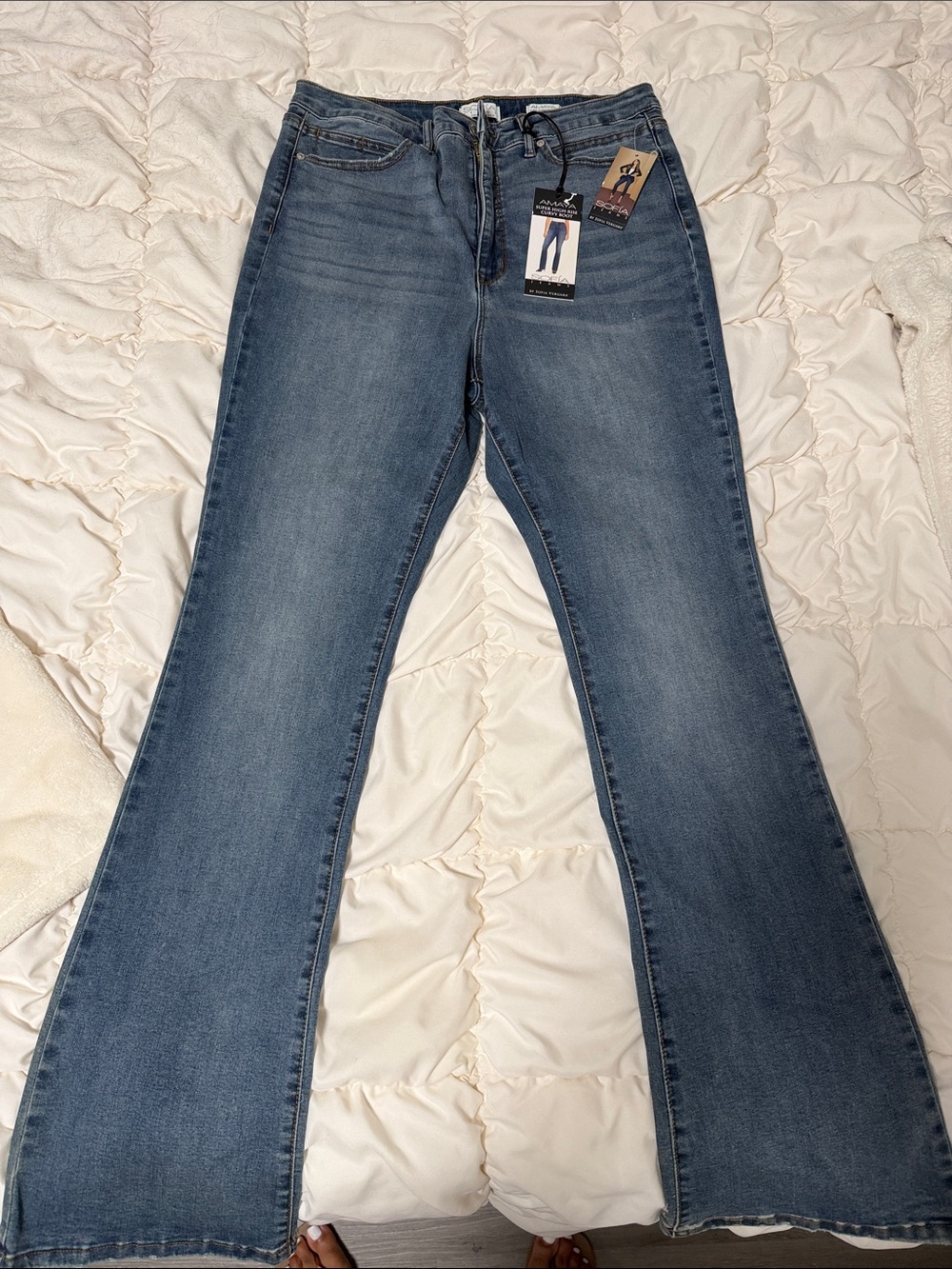 sofia by sofia vergara Medium Blue Flare Jeans